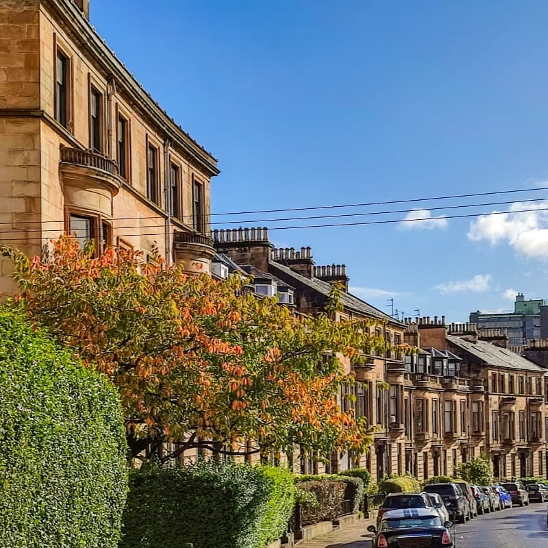 The neighbourhood around Pennylane Homes Johnstone