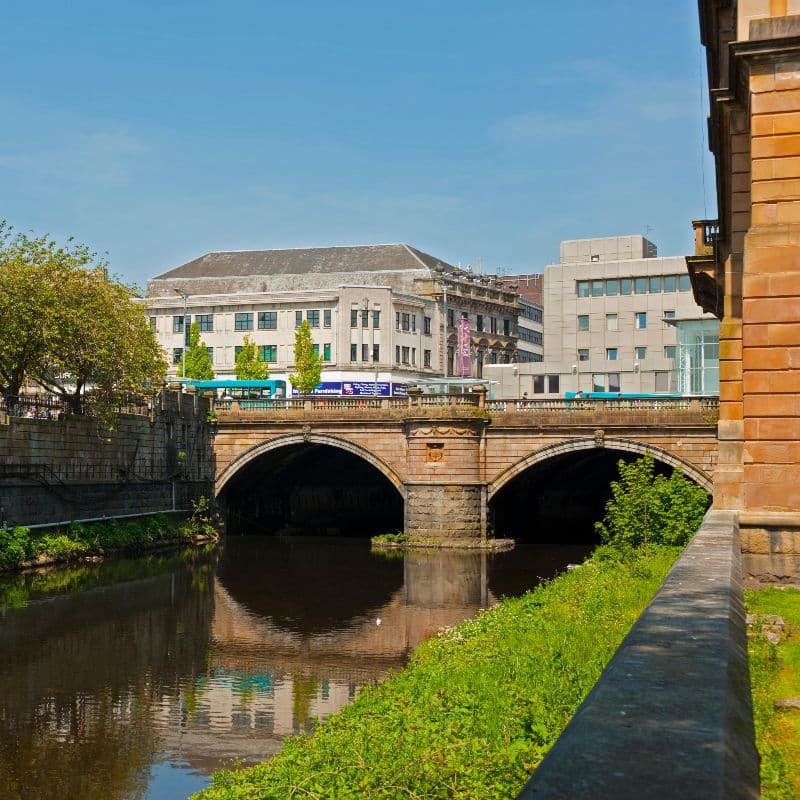 The neighbourhood around Pennylane Homes Paisley